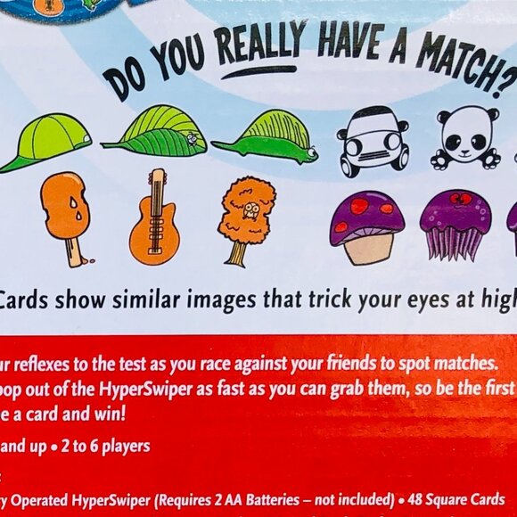 New Sealed ThinkFun Game Hyper Swipe-Memory, Matching skills and Reflexes - Picture 10 of 14